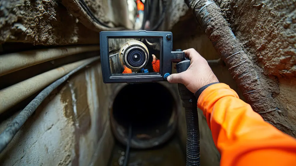 CCTV Camera Drain Inspection